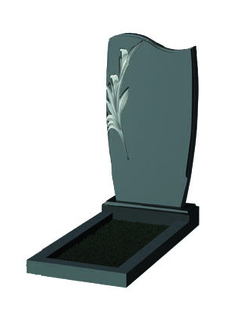 Памятник из гранита с резьбой Р3