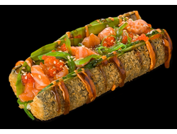 ASIA ХОТ-ДОГ С ЛОСОСЕМ