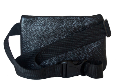 Кожаная поясная сумка Roana black (арт. 7007-01)