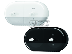 Tork SmartOne Mini® Двойной диспенсер для туалетной бумаги с центральной вытяжкой