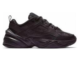 Nike M2K Tekno (черные кожа)