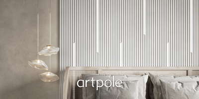 Гипсовая панель PALLADA + LED артикул M-0062