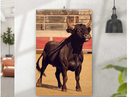 Перекидной календарь с символикой "Быка" №11