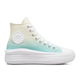 Кеды Converse на платформе низкие черные