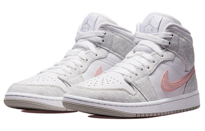 женские кроссовки Nike Air Jordan 1 Womens Mid SE 'Light Iron Ore' DN4045-001 на официальном сайте
