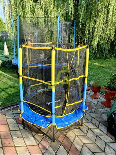 Батут с защитной сеткой IgraGrad Mini 144 см (55")