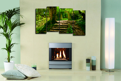 Модульная картина "Сказочное место"