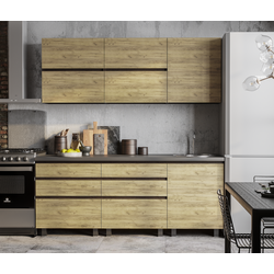 Кухня 2,0м Лофт (крафт/венге)