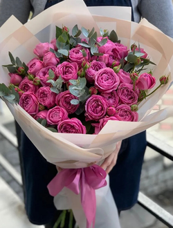 Букет Мисти с эвкалиптом