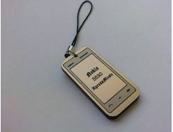 Брелок на телефон "Nokia 5530 Express Music" золотистый