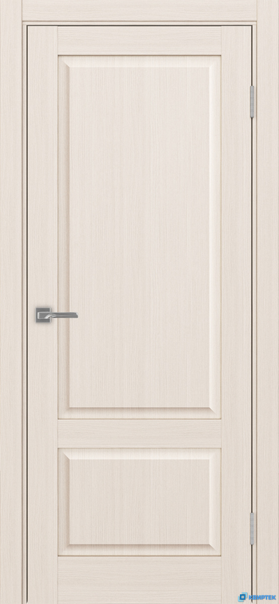 Дверь глухая царговая экошпон Тоскана 640.11 Ясень перламутровый купить в Челябинске | КВИРТЕК