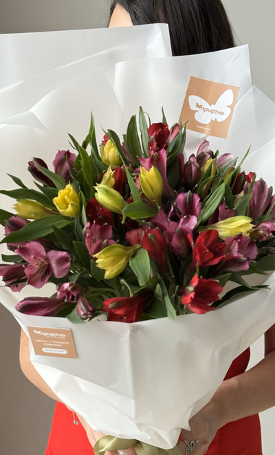 Букет 69 на день влюбленных