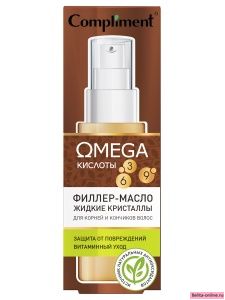 Compliment Omega Филлер-Масло для корней и кончиков волос, 50мл, арт.912037