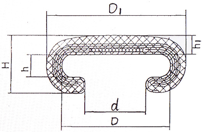 Поручень импортный для эскалатора высокой прочности