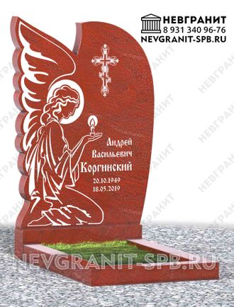Памятник ангел на могилу 9 пироксенит