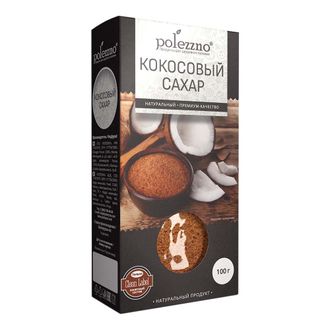 Кокосовый сахар, 100г (Polezzno)