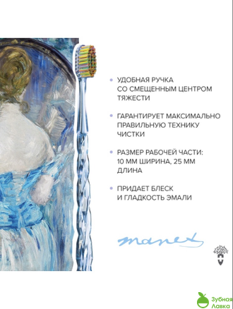 ЗУБНЫЕ КИСТИ MONTCAROTTE EDUARD MANET TOOTHBRUSH