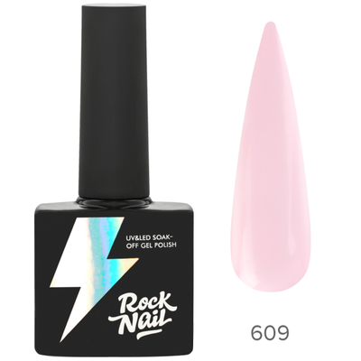 Гель-лак RockNail Basic 609 Barbie Size 10 мл