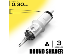3RS/0,30 mm - Round Shader "QUELLE"