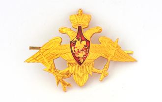 Эмблема на тулью мет. ВКО ( Военно-космическая оборона)