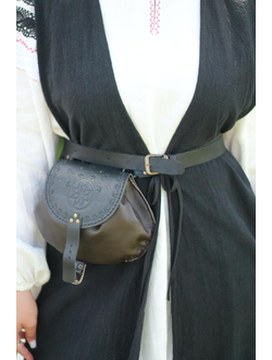 Кожанная сумка "Добрая"