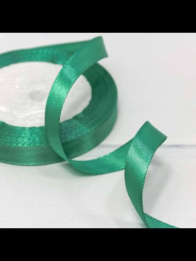 Лента атласная 12мм (54, мятная), 22,9м