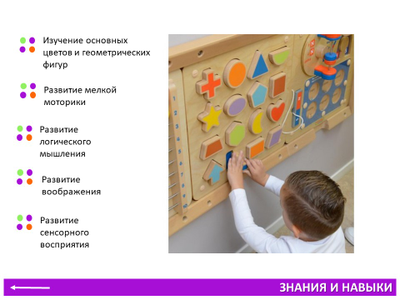 Панель "Магнитные формы"