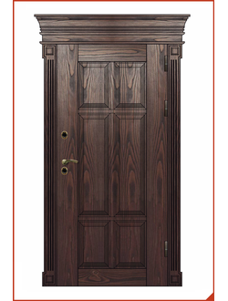 Входная дверь. Массив сосны