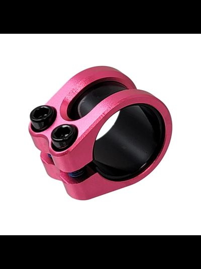 Зажим TECHTEAM 2-х Fugo HIC/IHC розовый