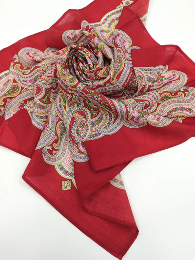 Павловопосадский платок Воскресное утро 1949-5