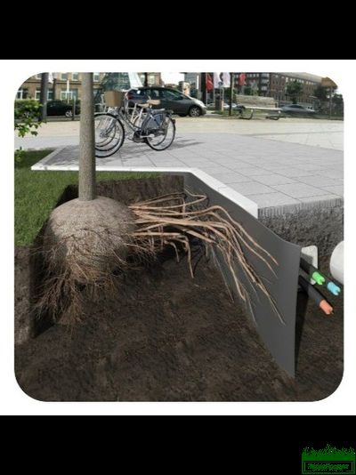 Root barrier Terra - противокорневой вертикальный барьер (50 м.п.)