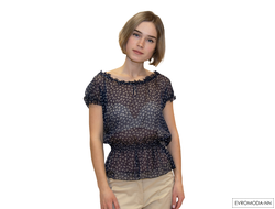 Блузка Ашли -KN из натурального шелка (Акция)