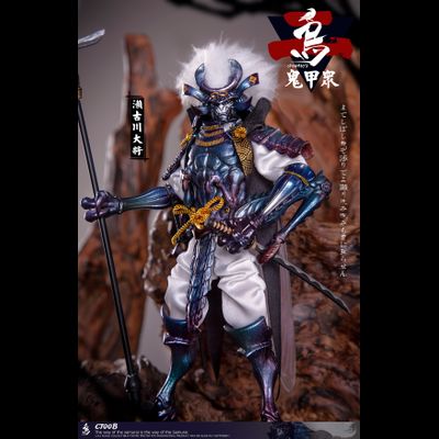 Самурай-кузнечик, синий - КОЛЛЕКЦИОННАЯ ФИГУРКА 1/12 Soldier - Gweitong series 2 (CT00B) - CROW TOYS