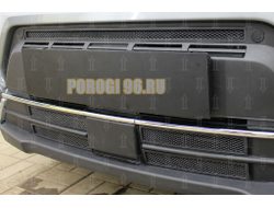 Защита радиатора Suzuki Vitara 2018- black верх