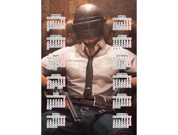 Календарь настенный PlayerUnknown’s Battlegrounds, PUBG, ПУБГ №5