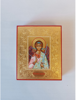 Ангел-Хранитель. Рукописная икона 9х10,5см.
