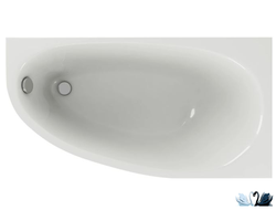 Ванна Azario Kapris 160x90 см AV.0001160, акриловая, правая асимметричной формы