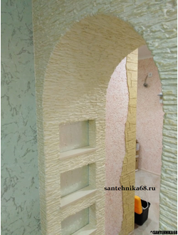 Декоративный гипсовый камень 23*6см толщина 1см г. Тамбов цена за 1 кв.м