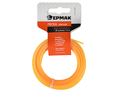 ЛЕСКА ДЛЯ ТРИММЕРА "ЗВЕЗДА" 3ММ 15М