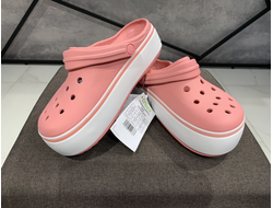 Сабо Crocs пудра