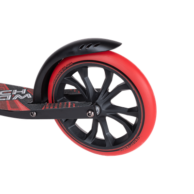 Самокат Tech Team Comfort 210R 2022 black red