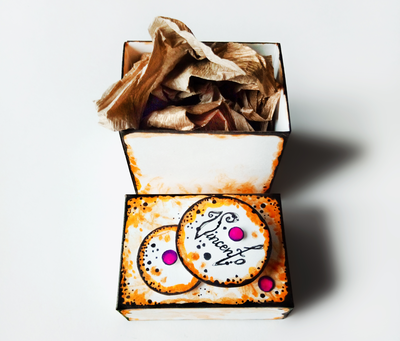 Подарочная коробочка для авторского украшения, хендмейд