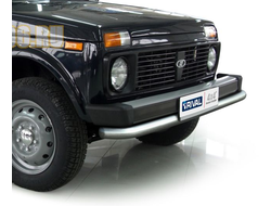 Защита переднего бампера d57 Нива (1995-…)  4х4 3D