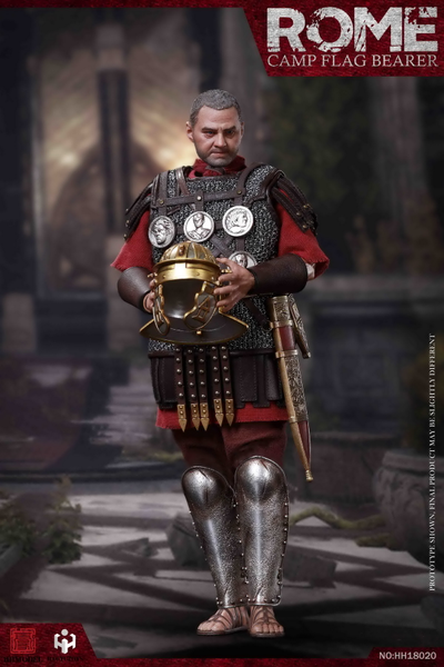 Римский знаменосец  - Коллекционная ФИГУРКА 1/6 scale Imperial Army — Camp flag bearer (HH18020) - HAOYUTOYS