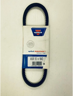 Ремень вентилятора Optibelt AVX10/643 для ТАЙГА
