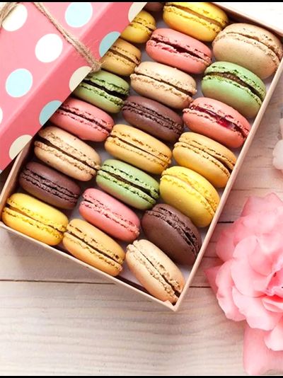 Коробка с макарон "Maxi"