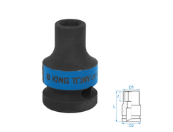 Головка торцевая ударная шестигранная 1/2", 08 мм KING TONY 453508M