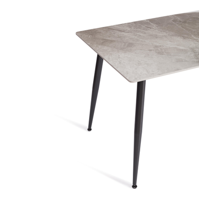 Стол обеденный Austen (Остин) серый/черный