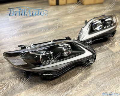 Фары Toyota Corolla 150 2006-2013 в стиле Lexus