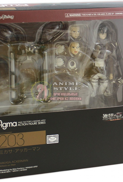 Фигурка Микаса фигма (figma Mikasa)